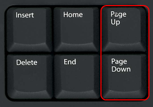 Insert below. Кнопка Page up на клавиатуре. Клавиша Page down на клавиатуре. Кнопка down на клавиатуре. Кнопки up и down на клавиатуре.